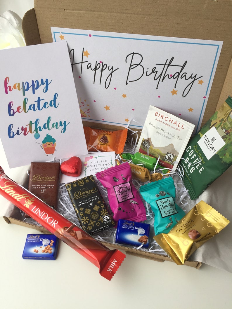 Birthday Chocolate Letterbox Gift Box For Your Best Friend