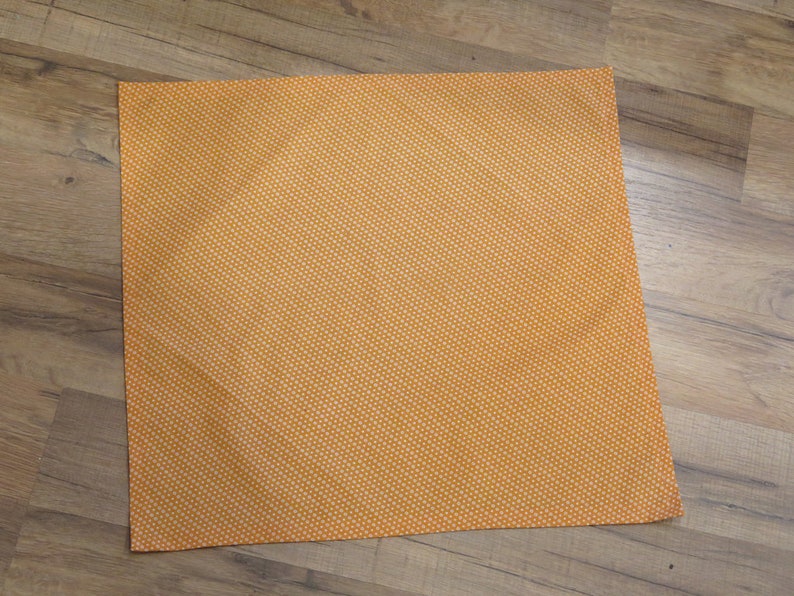 Napkins Indian Yellow Polka Dot Cotton with Mitered Corners Approximately 17 x 17 Sold as a Set of 4