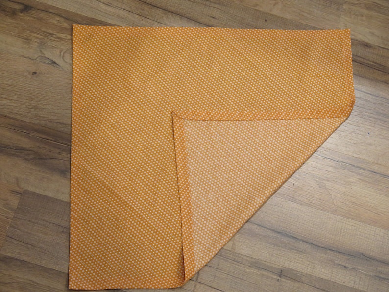 Napkins Indian Yellow Polka Dot Cotton with Mitered Corners Approximately 17 x 17 Sold as a Set of 4
