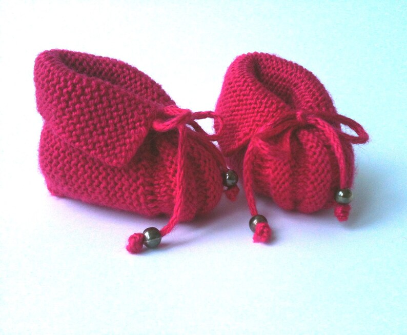 infant girl red shoes