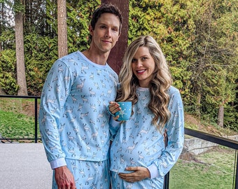 Matching Family Christmas Pajamas - Adult Christmas Pajamas - Couples Pajamas - Personalized Pajamas - Family Pj - Holiday pajamas