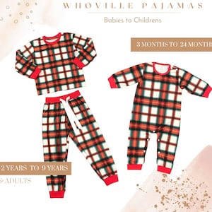 Family Christmas Pajamas Couples Christmas Pajamas Christmas Pajamas Family Matching Pajamas Christmas Two Piece Pajamas image 4