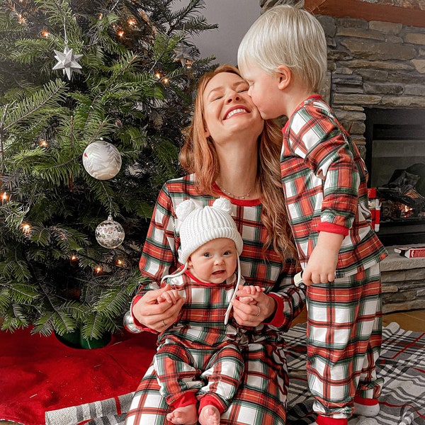 Family Christmas Pajamas - Couples Christmas Pajamas - Christmas Pajamas Family Matching - Pajamas Christmas Two Piece Pajamas