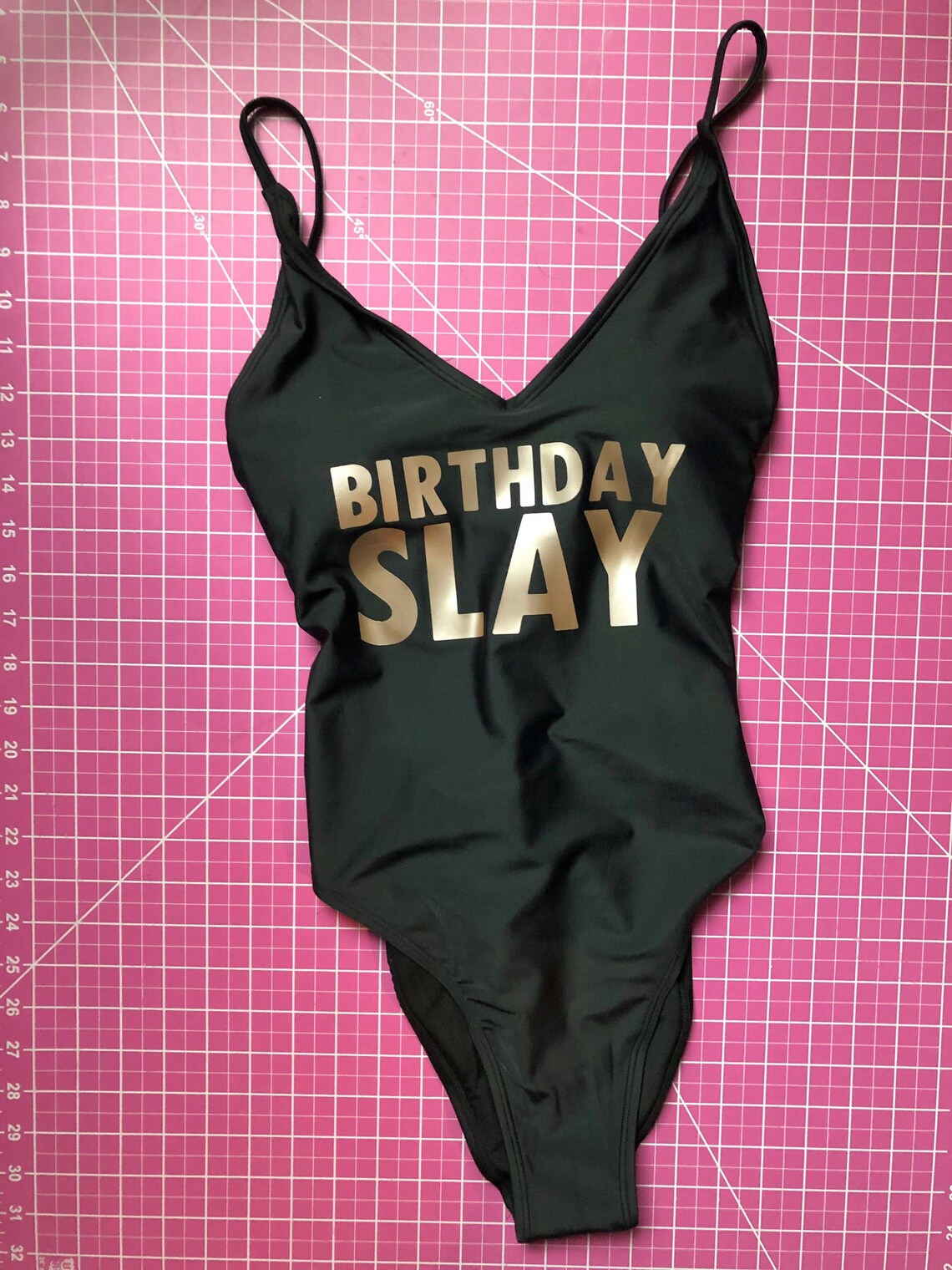 Birthday Swimsuit Birthday Bathing Suit Birthday Slay Etsy Canada