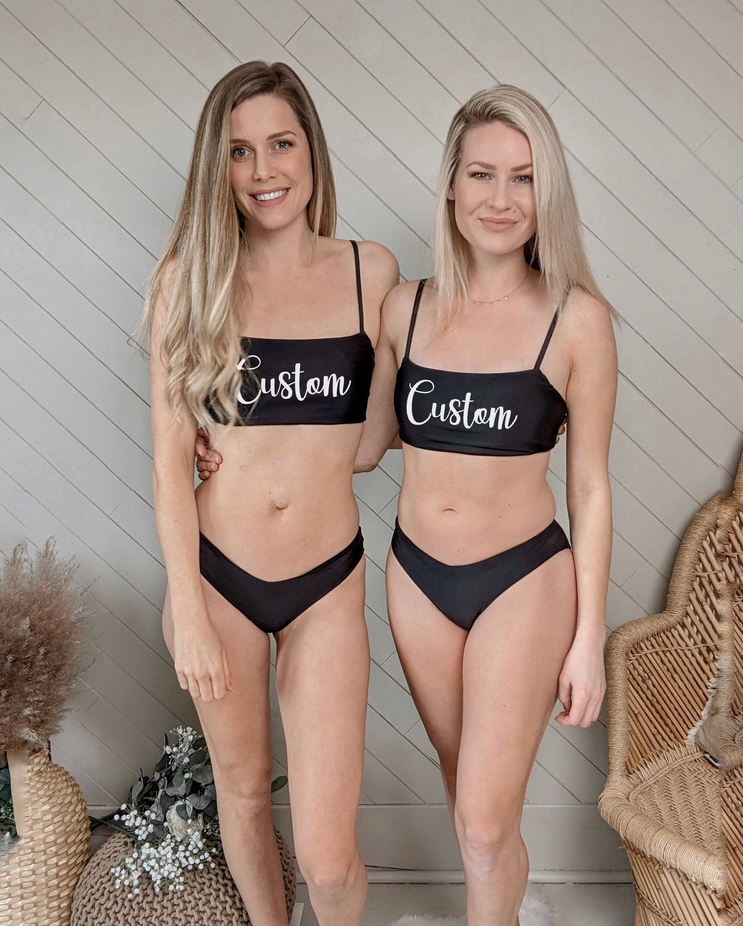 Bride Bikini Birthday Swimsuit Custom Swimsuit Bride - Etsy Canada