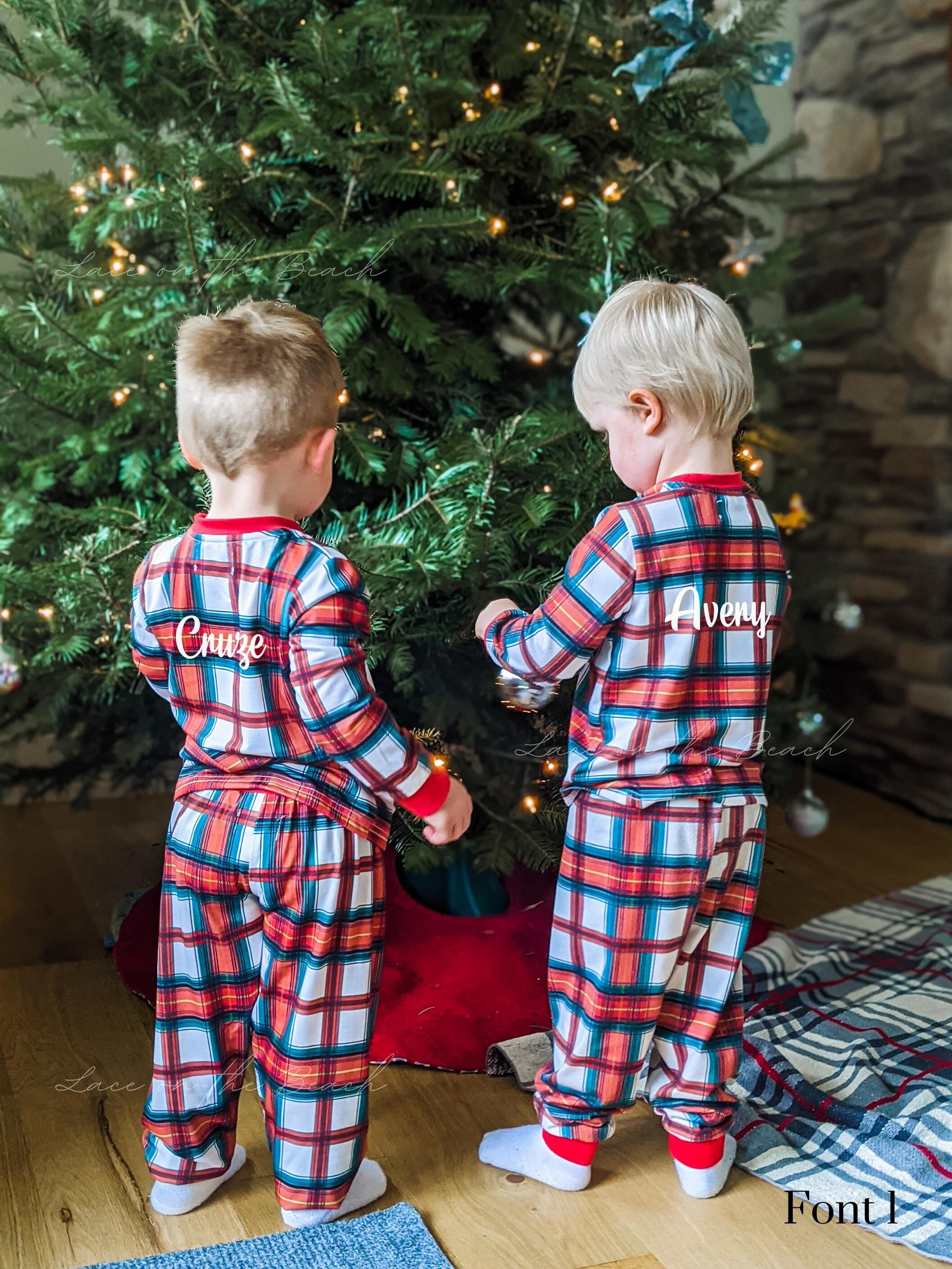 Matching family pajamas etsy sale