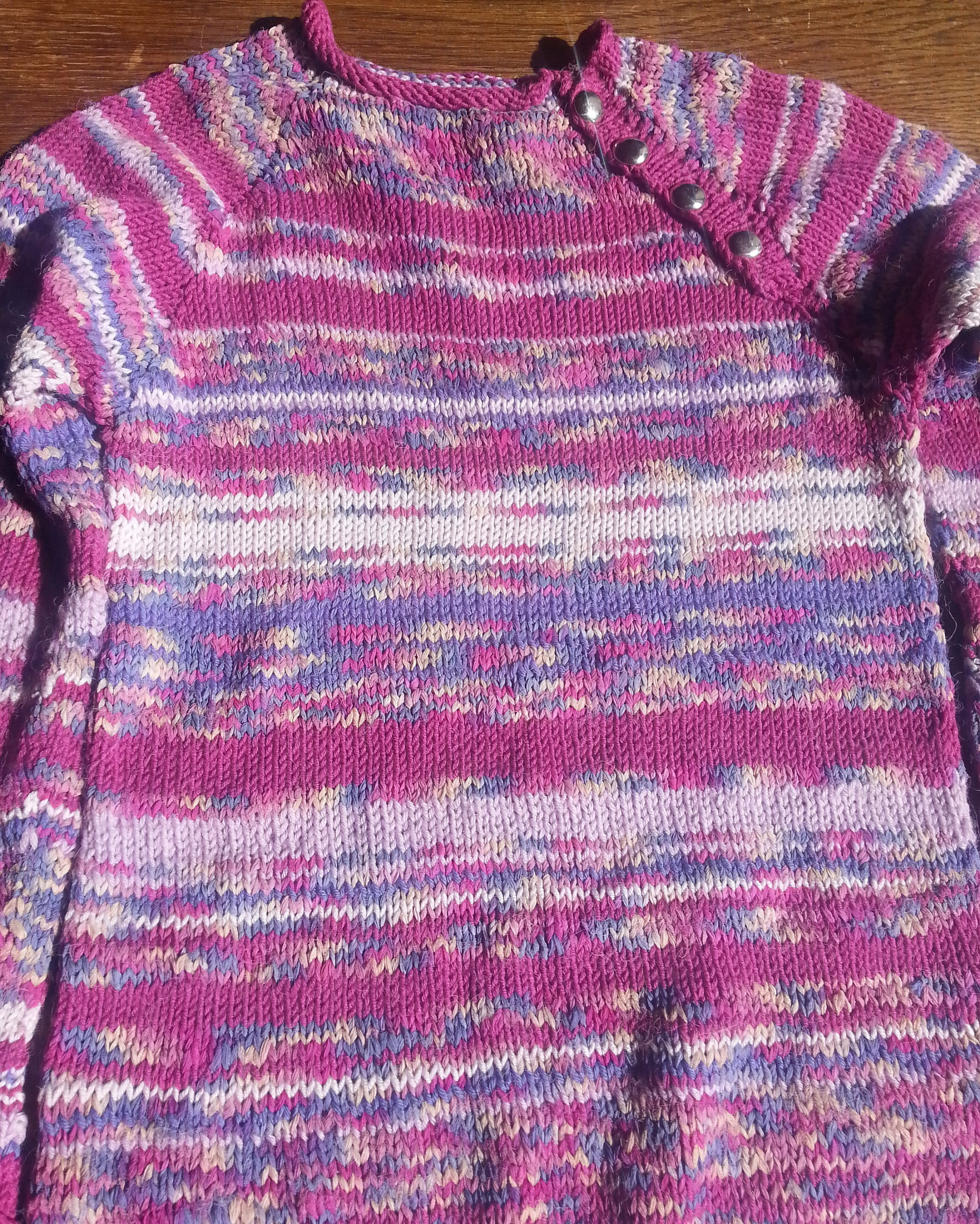 Women's Sweater, Merino Silk, Size 36, Natural Fibre Pullover, Hand ...