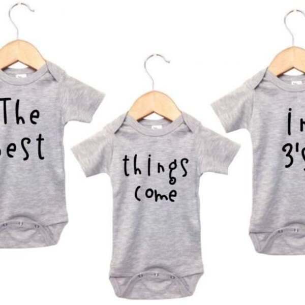 Triplet Baby Shower - Etsy