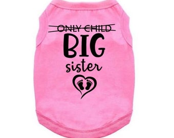 big sister dog outfit