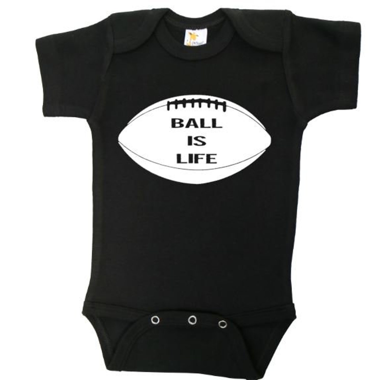 Football Onesie Ball is Life Football Baby Outfit Football Etsy