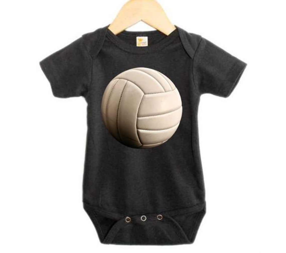 Volleyball Onesie Volleyball Baby Volleyball Outfit Infant Etsy