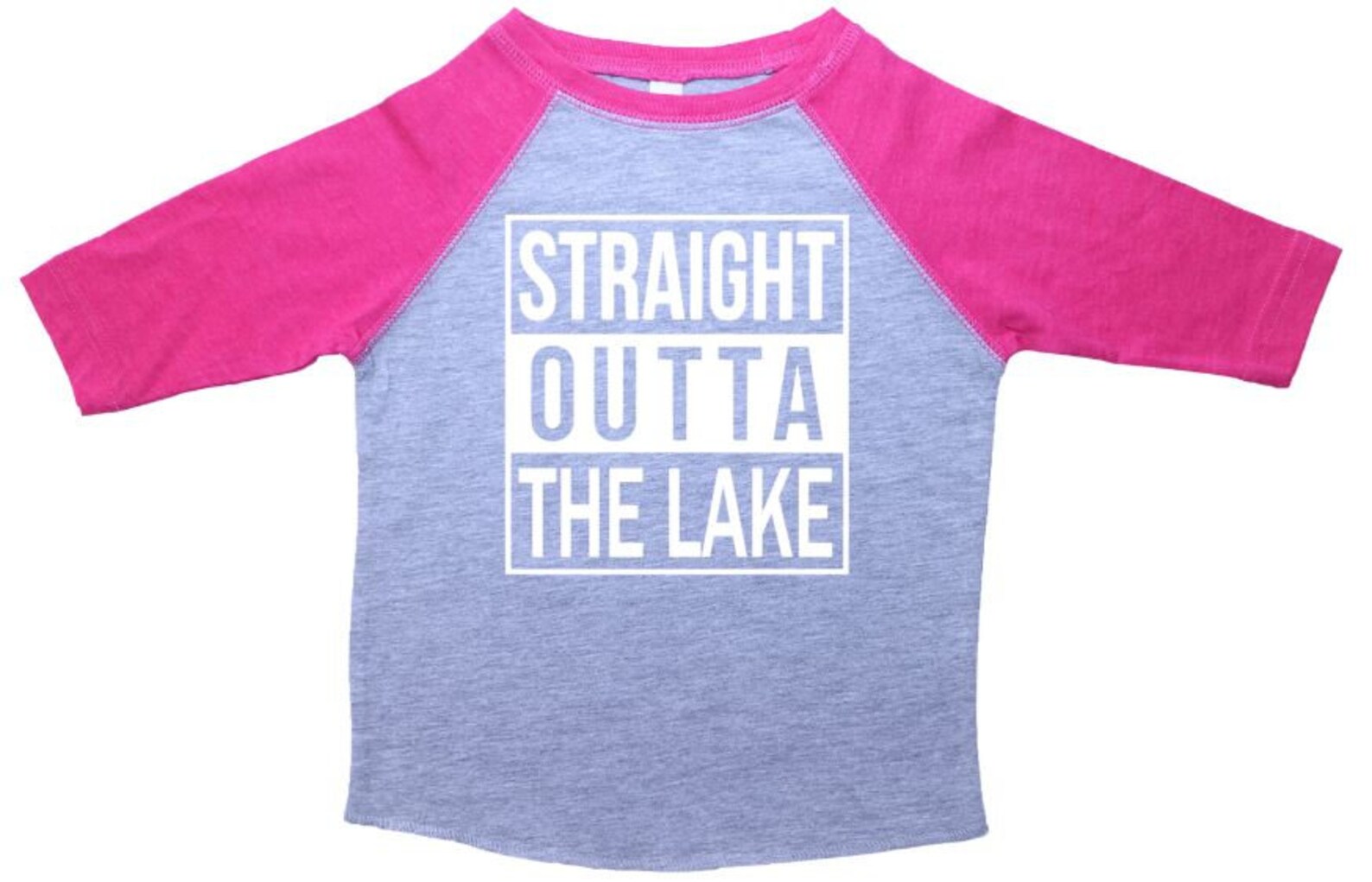 Toddler Lake Shirt Straight Outta the Lake Lake Apparel Etsy