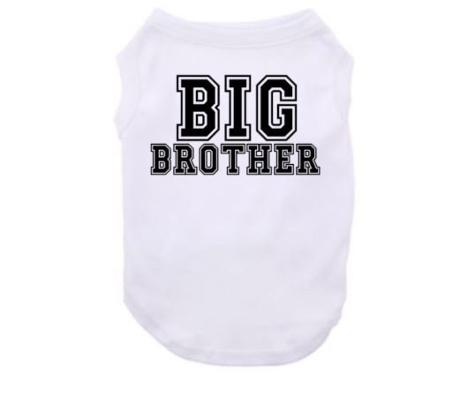 Big Brother Dog Shirt Big Brother Puppy T Big Brother Etsy