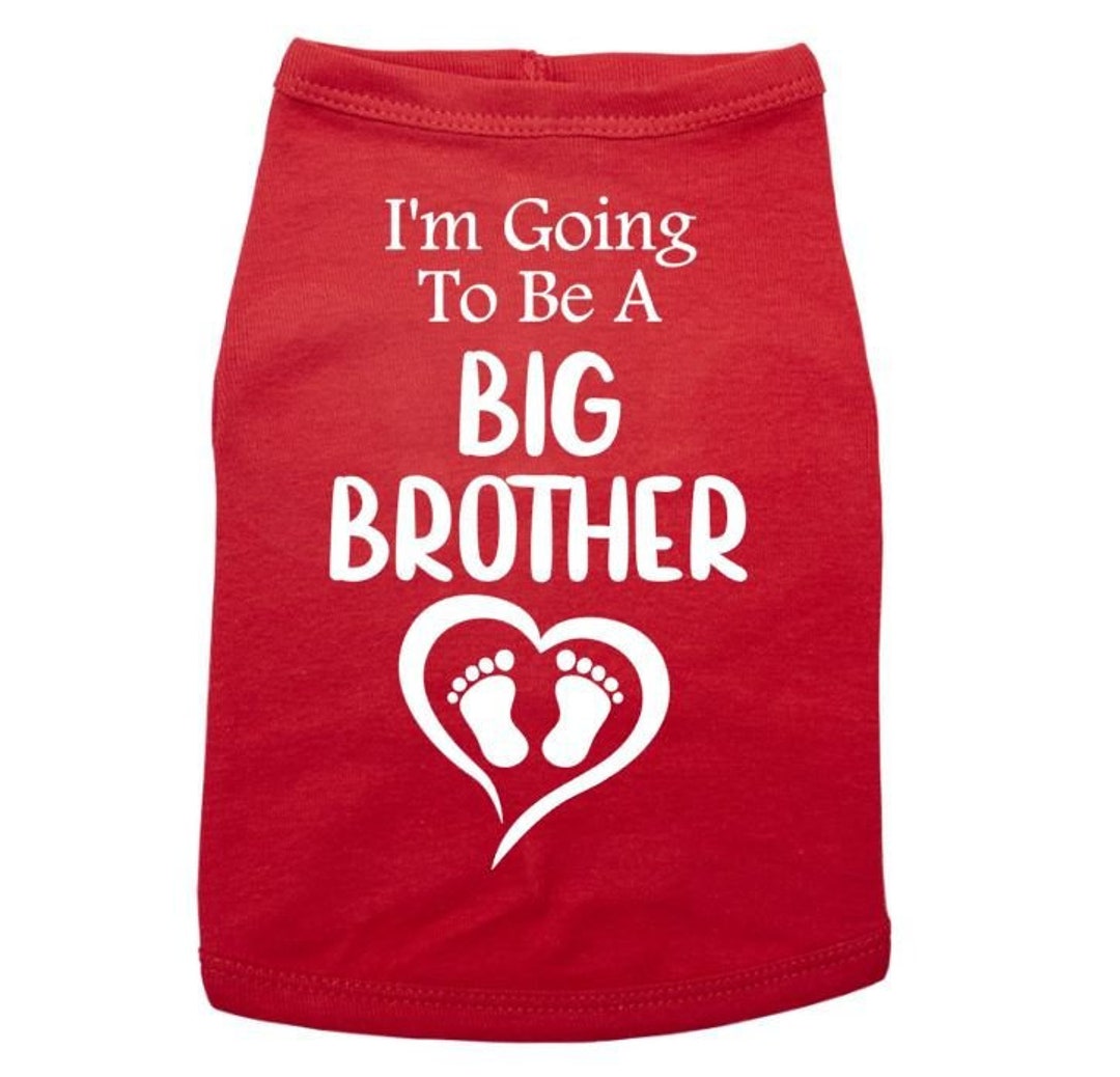 Big Brother Dog Shirt / Baby Announcement / I'm Going to Be A Big