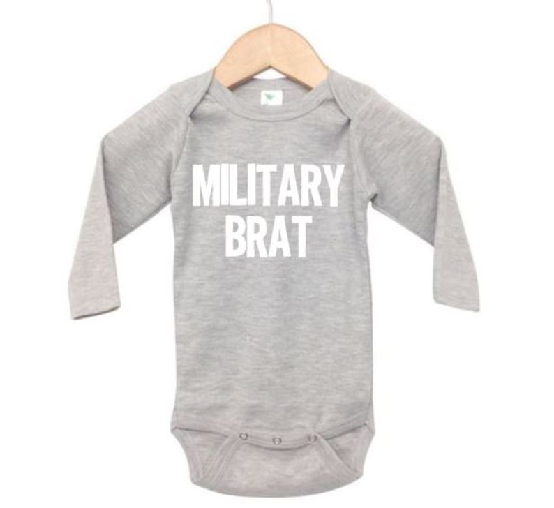 Military Baby Onesie Military Brat Baby Army Outfit Infant Etsy