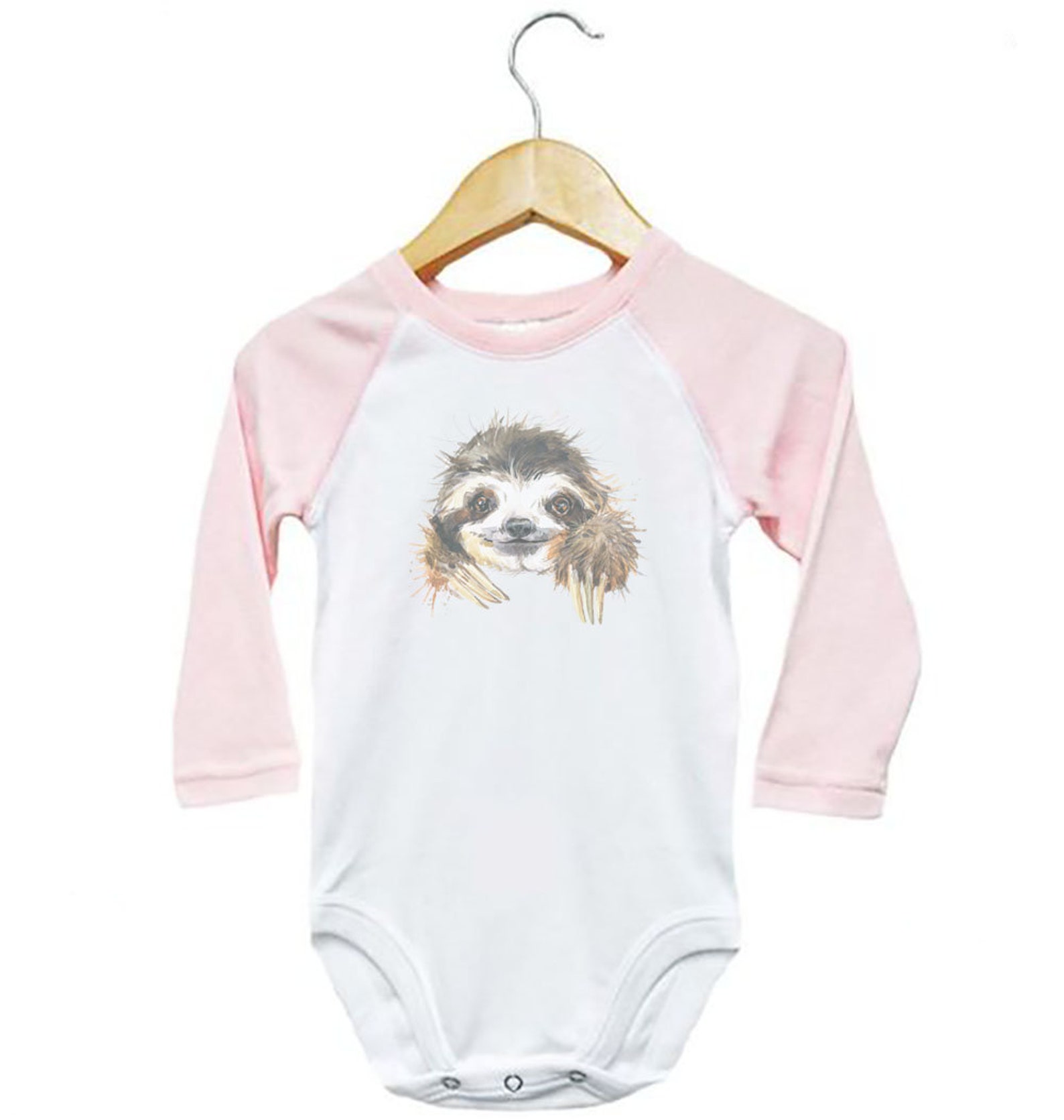 Sloth Onesie Sloth Baby Sloth Outfit Sublimation Onesie | Etsy