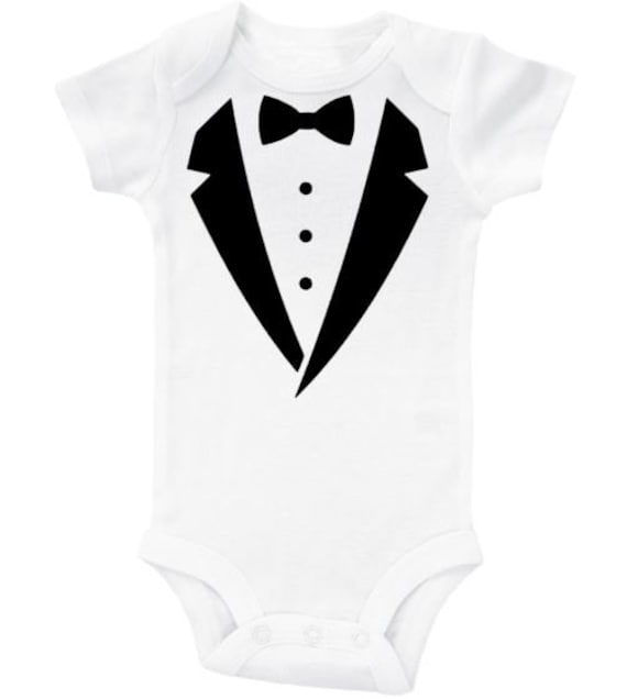 tuxedo onesie newborn