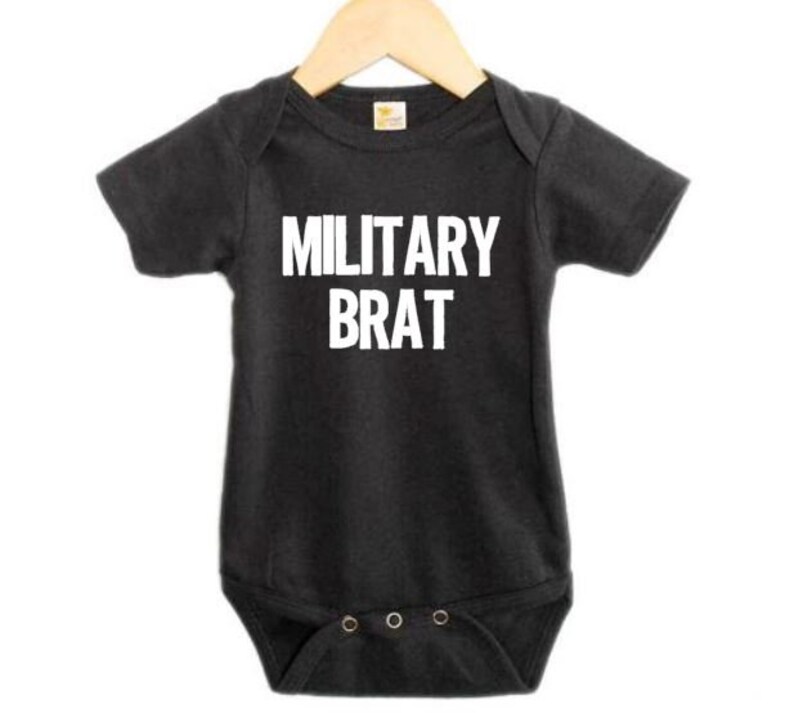 Military Baby Onesie Military Brat Baby Army Outfit Infant Etsy