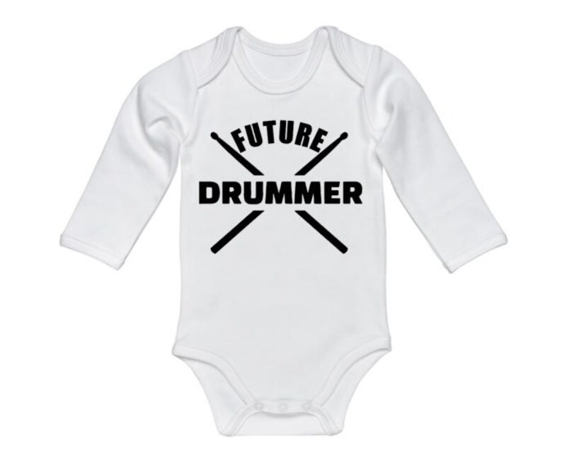 Drummer Onesie Future Drummer Drumming Baby Outfit Drum Etsy