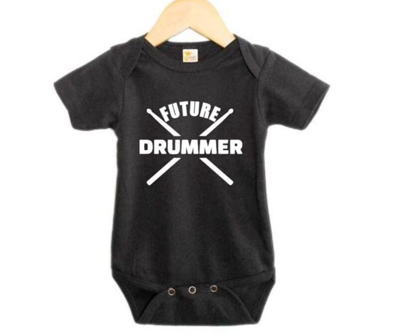 Drummer Onesie Future Drummer Drumming Baby Outfit Drum Etsy