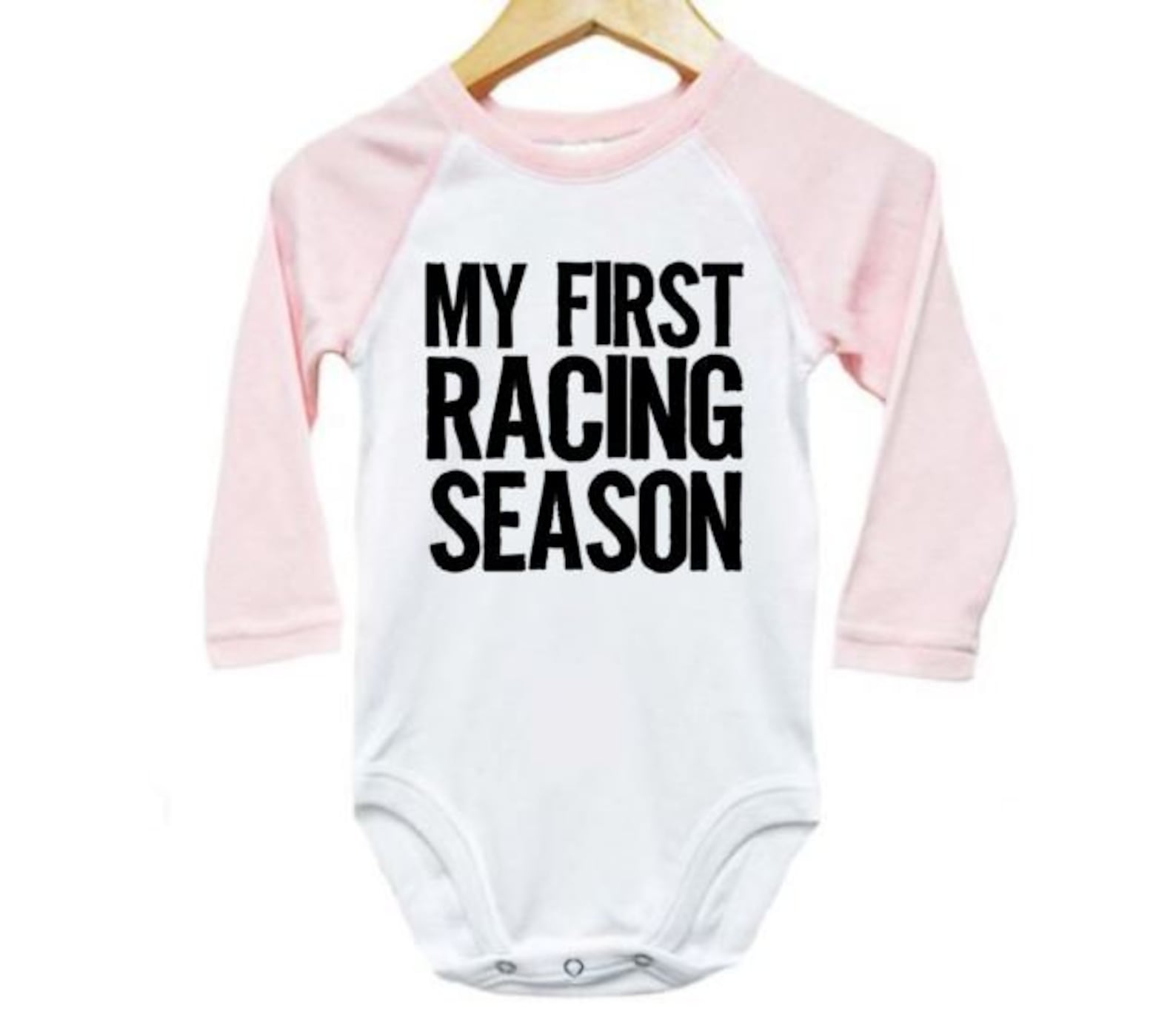 Racing Onesie My First Racing Season Motocross Bodysuit Etsy