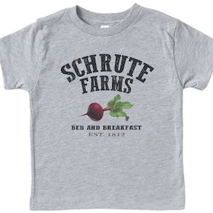 The Office Kid&#39;s Shirt, Schrute Farms, Toddler The Office Shirt, Dwight Schrute Shirt, The Office Youth Shirt,  Schrute Farms Shirt, Beets