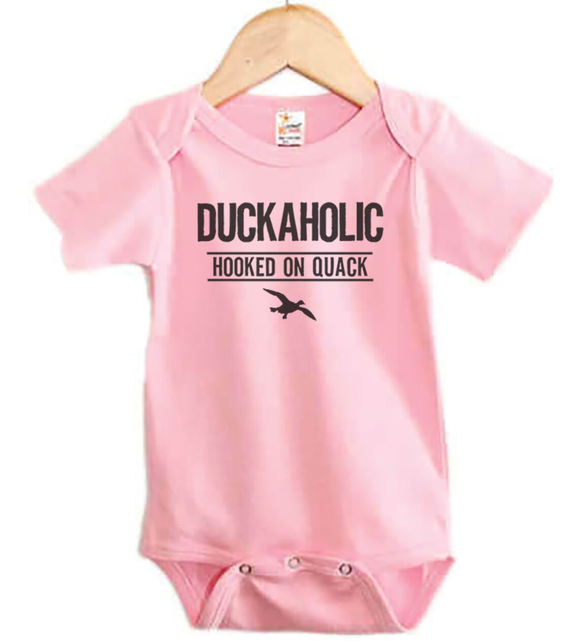 Duck Hunting Onesie Duckaholic Waterfowl Onesie Baby Etsy