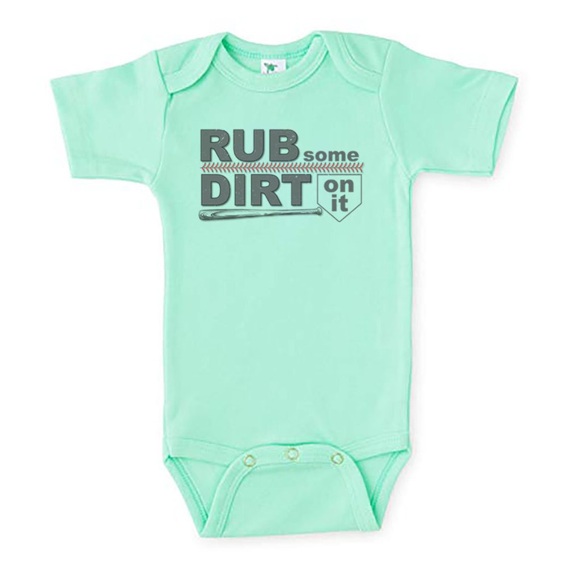 Rub Some Dirt on It Onesie Baseball Onesie Softball Onesie Etsy