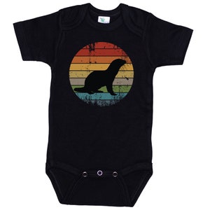 Otter Onesie®, Otter Sunset, Baby Otter Outfit, Otter Bodysuit, Super Soft, Sublimated Design, River Otter Onesie®, Infant River Bodysuit