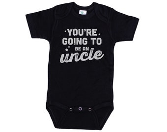 Baby Announcement For Uncle, You're Going To Be An Uncle, Uncle To Be, First Time Uncle, Uncle Baby Onesie®, Pregnancy Reveal, Uncle Reveal