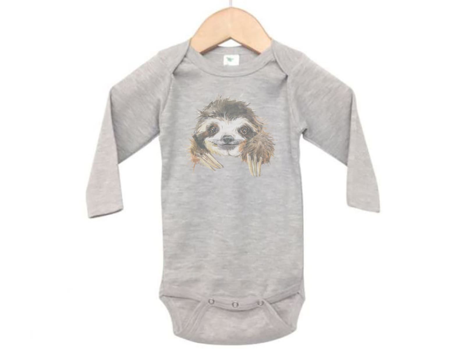 Sloth Onesie Sloth Baby Sloth Outfit Sublimation Onesie Etsy