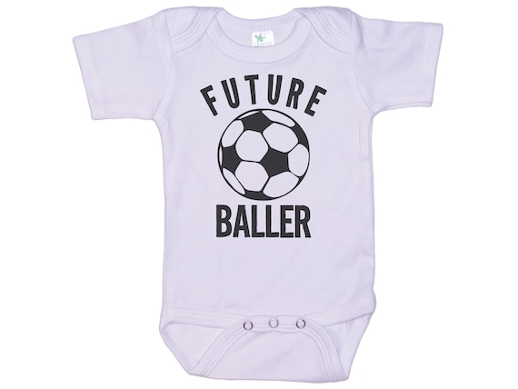 Baby Soccer Outfit, Future Baller, Baby Announcement, Baby Shower Gift, Futbol Bodysuit, Soccer Romper, Futbol Creeper, Soccer Onesie®
