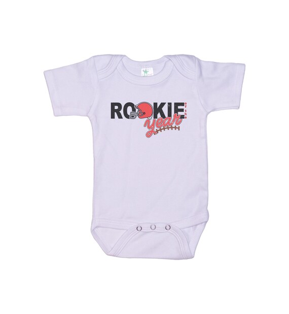 Football Onesie Rookie of the Year Football Baby - Etsy