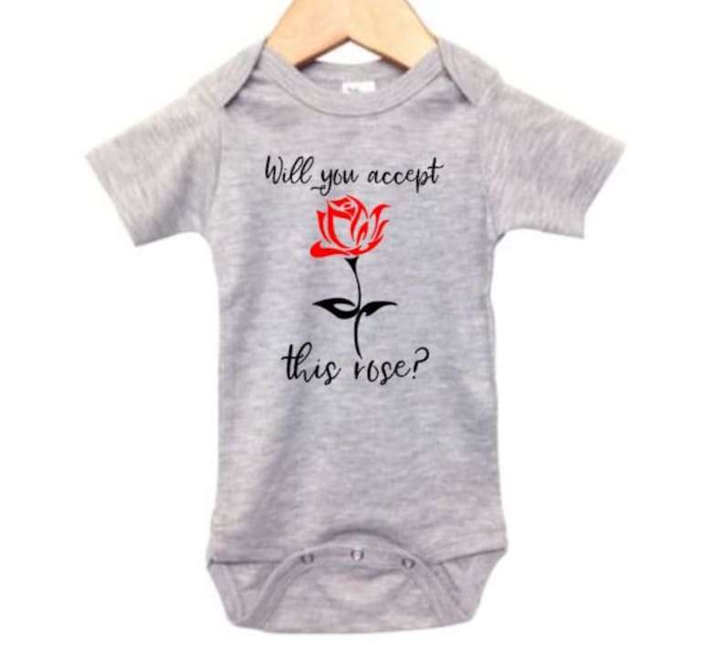Will You Accept This Rose the Bachelor Baby Shower Gift the Etsy