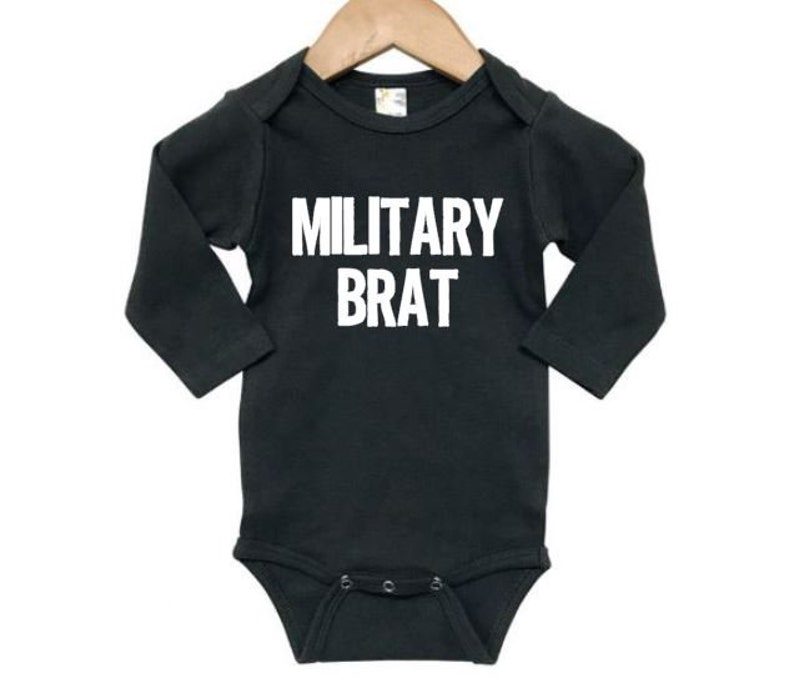 Military Baby Onesie Military Brat Baby Army Outfit Infant Etsy