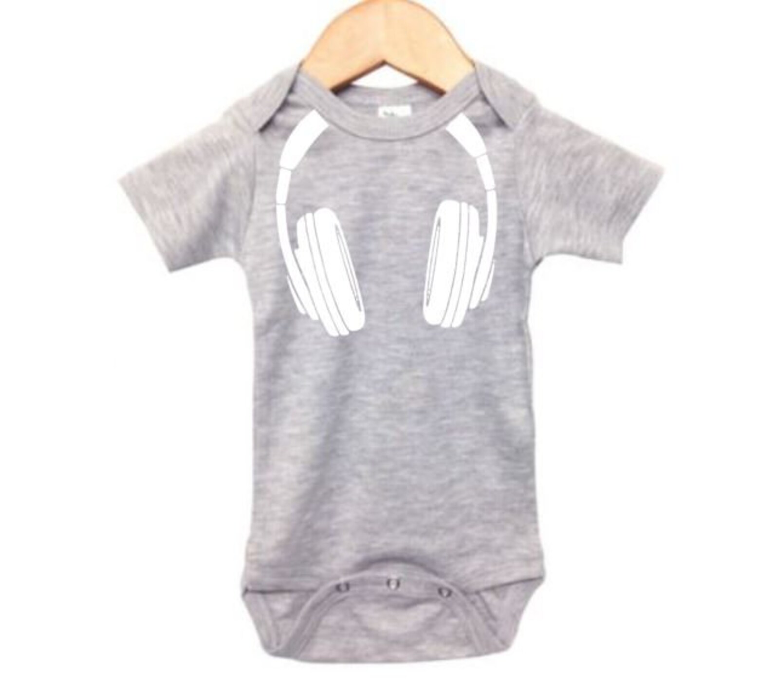 Baby DJ Outfit Headphones Infant DJ Onesie Baby DJ Etsy