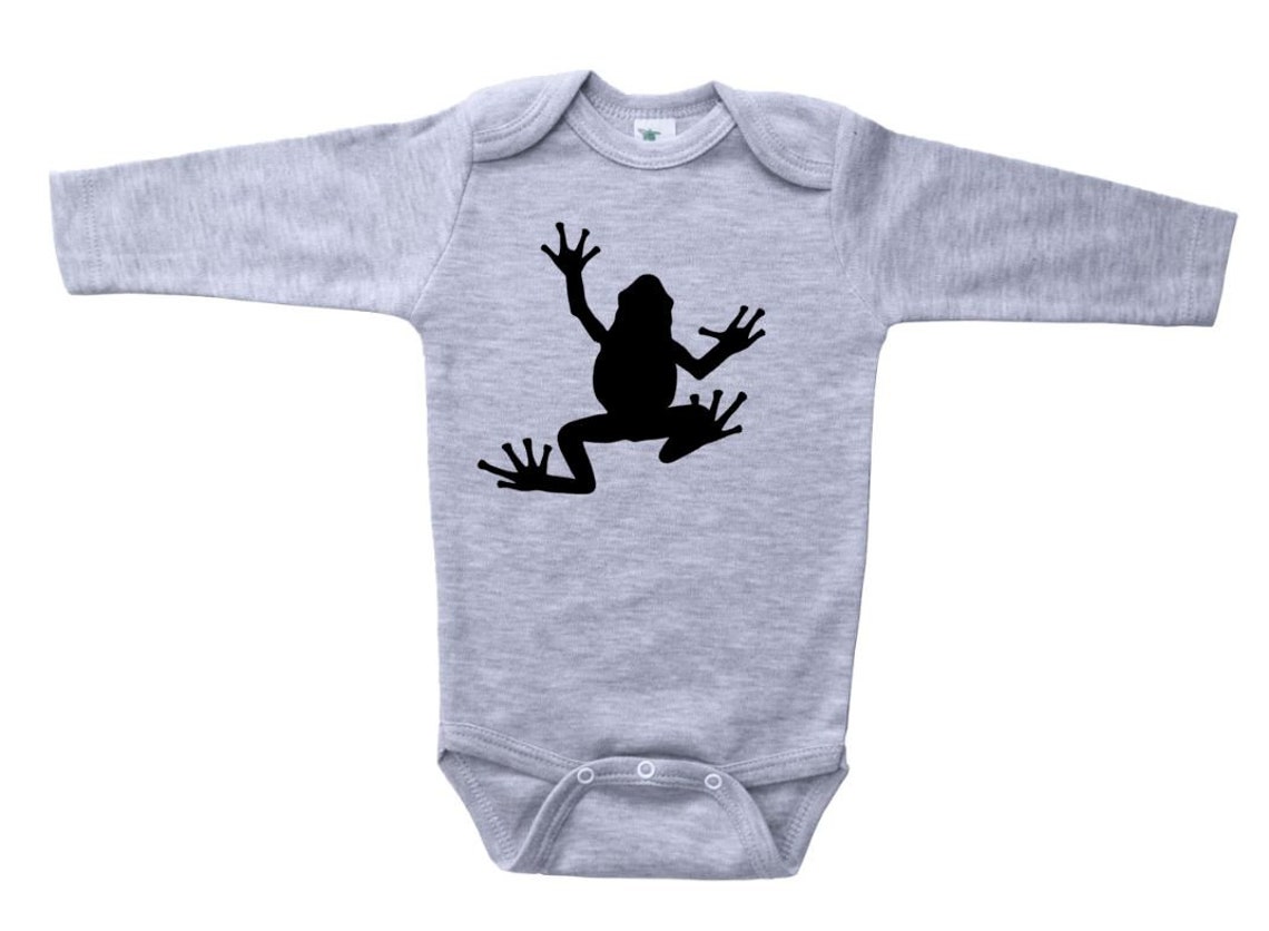 Frog Baby Onesie Frogs Newborn Frog Outfit Trendy Infant Etsy