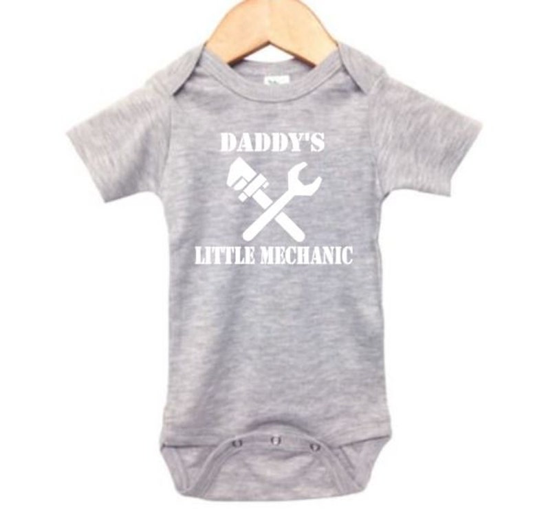 Mechanic Onesie Daddy's Little Mechanic Mechanic Etsy