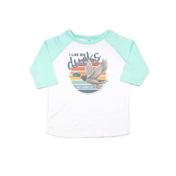 Kids Duck Hunting Shirt I Like Big 