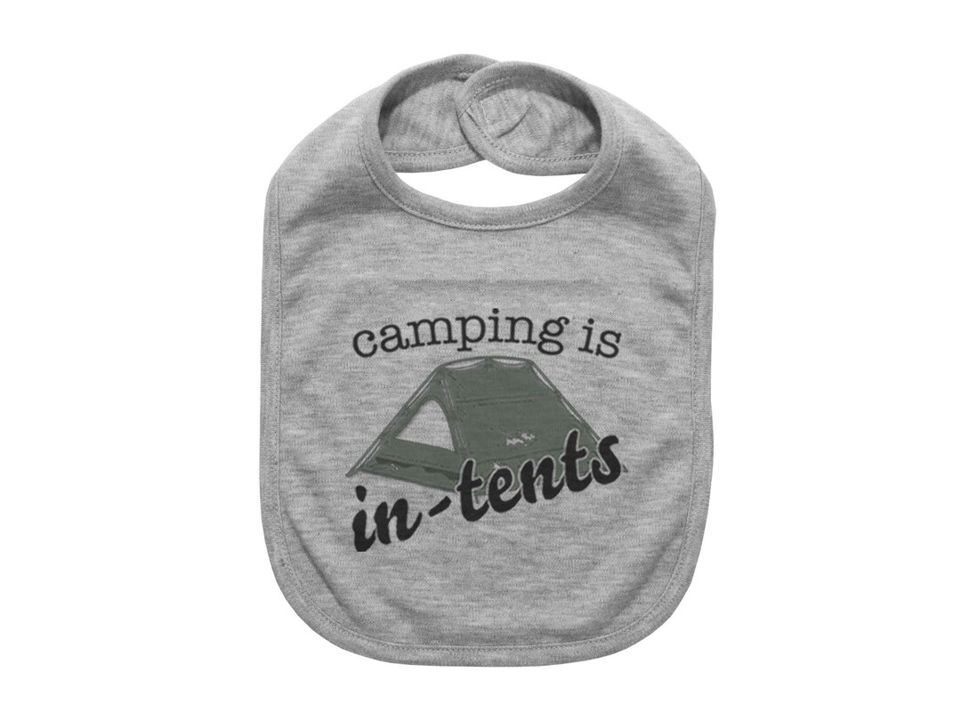 Camping Baby Bib Camping Is InTents Camping Bib Gift For Etsy España