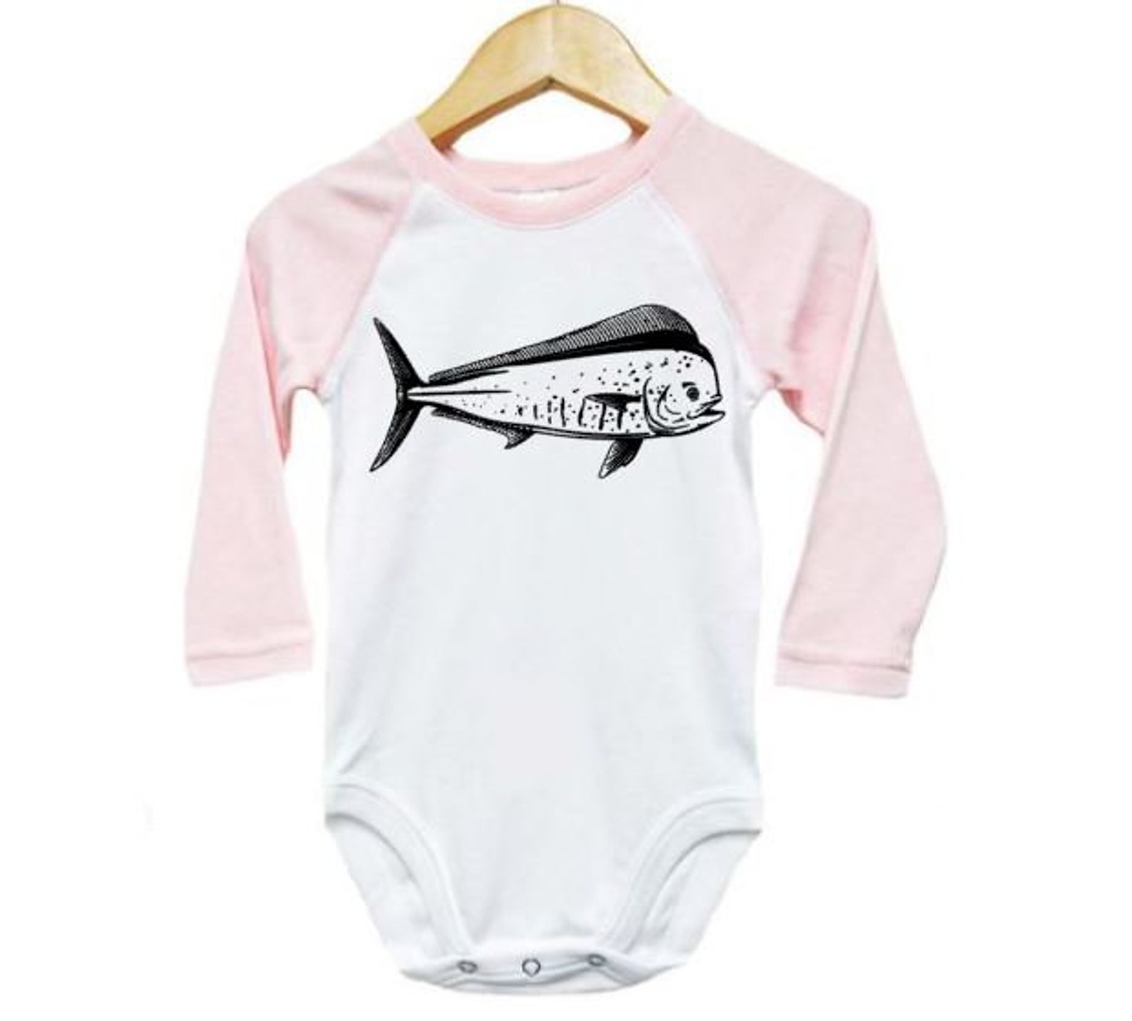 Mahi Mahi Salt Water Fishing Fishing Baby Mahi Mahi Onesie Etsy