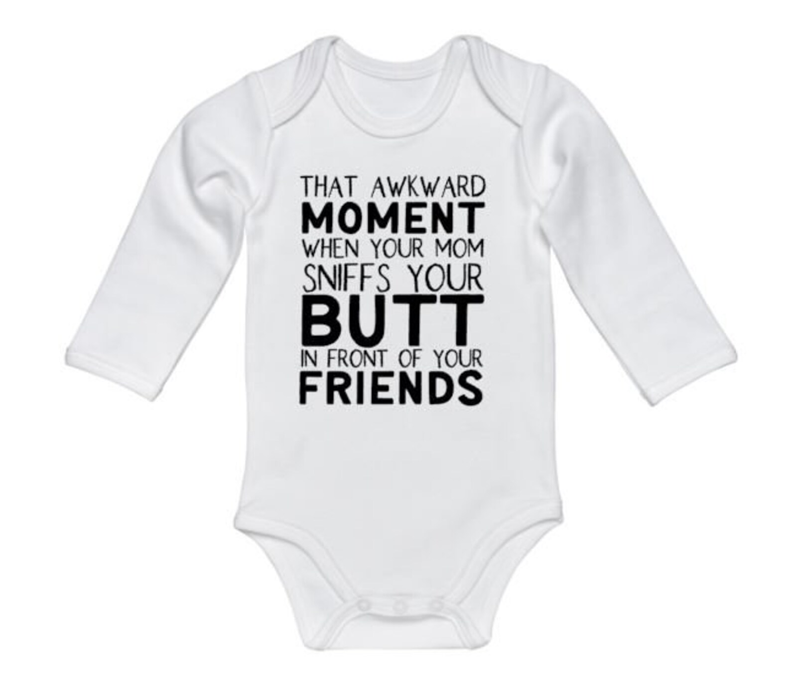 Baby Onesie That Awkward Moment When Your Mom Sniffs Your - Etsy