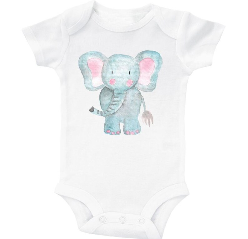 elephant onesie baby