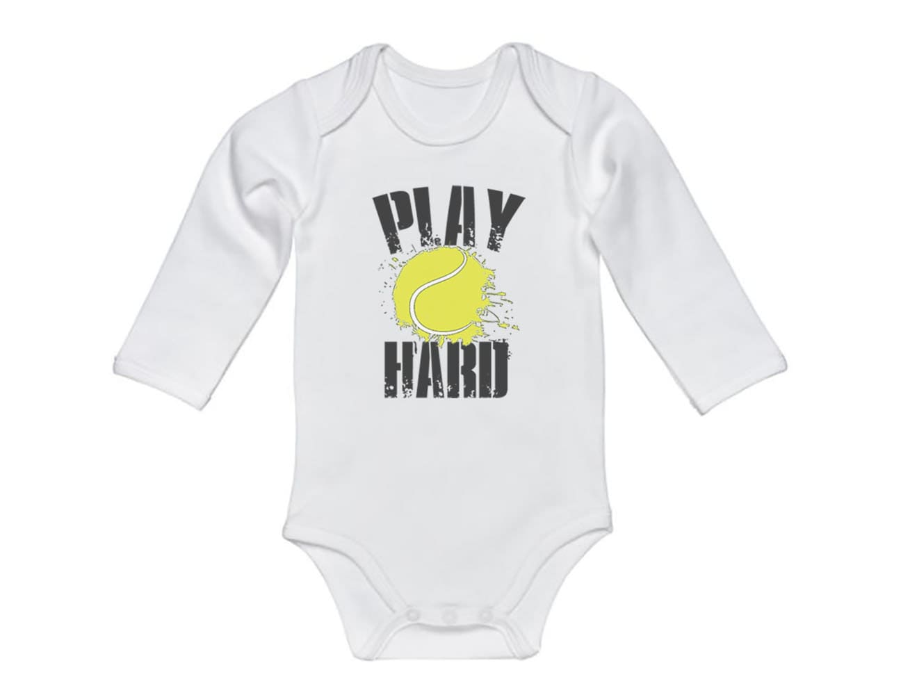 Tennis Onesie Play Hard Baby Tennis Outfit Tennis Bodysuit Etsy