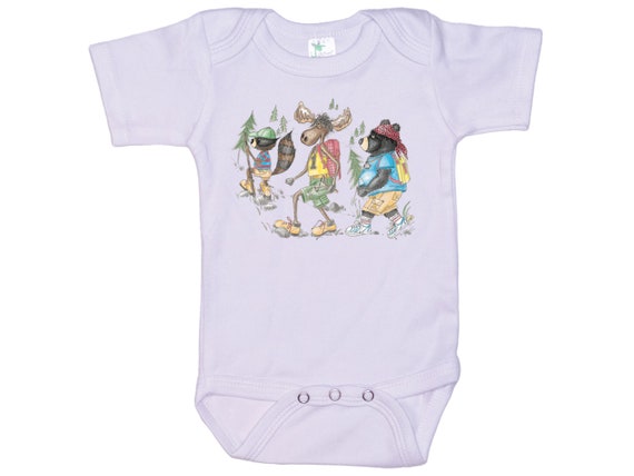 SOLAR Hiking Baby Outfit, Hiking Onesie®, The Hikers, Hiking Bodysuit, Baby Hiking Outfit, Hiking Baby, Baby Gift, Infant Hiking, Baby Hiker