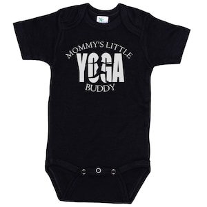 Baby Yoga Onesie®, Mommy's Little Yoga Buddy, Yoga Bodysuit, Yoga Romper, Newborn Yoga Outfit, Yoga Baby, Infant Yoga Onesie®, Baby Shower