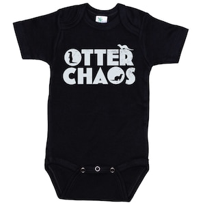 Otter Onesie®, Otter Chaos, Baby Shower Gift, Otter Bodysuit, Otter Romper, Funny Baby Outfit, Newborn Otter Outfit, Infant Otter Onesie®