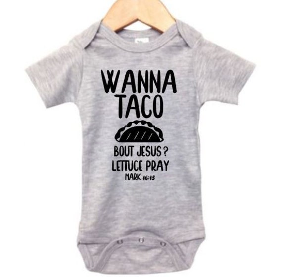 Taco onesie sale