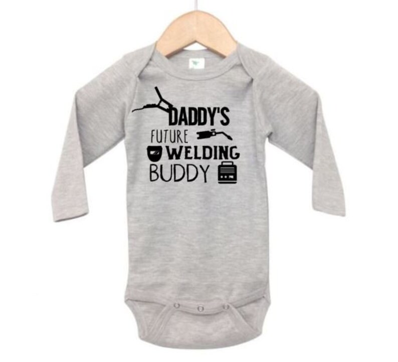 Welding Dad Daddy's Future Welding Buddy Welding Baby Etsy