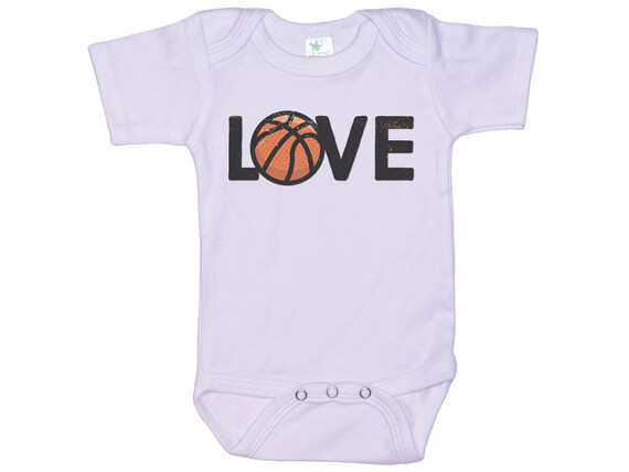 Combinaison de basket ball pour bebe Love Basketball Basketball pour bebe Combinaison de basket ball Body de basket ball Combinaison de basket ball Bball Tenue de basket ball pour nouveau ne Etsy Fran...